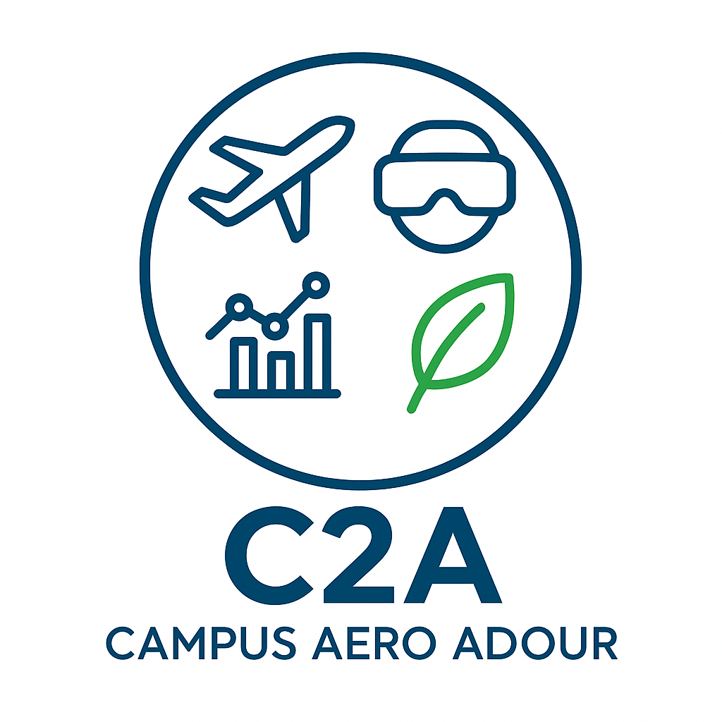 C2A : Campus AERO Adour, former aux compétences de l’avion bas carbone